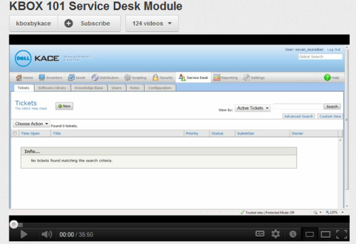 Article Kace How To Video Series Service Desk Module
